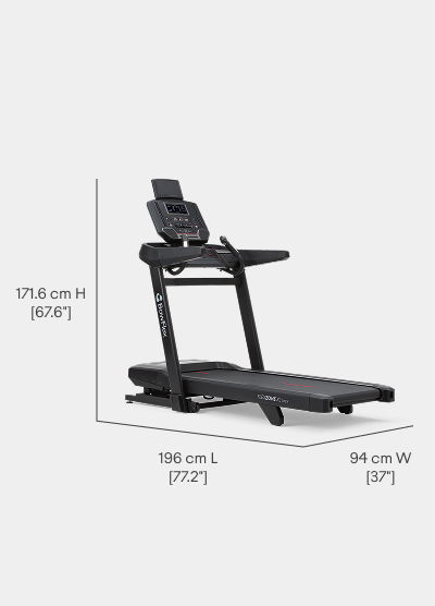 Treadmill 9 Dimensions  - Length 196 cm, Width 94 cm, Height 171.6 cm