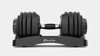 BowFlex SelectTech 52 Adjustable Dumbbells Side View--thumbnail